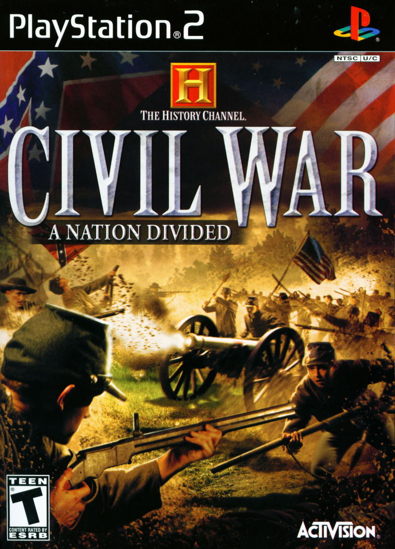 History Channel Civil War A Nation Divided box art for Xbox 360